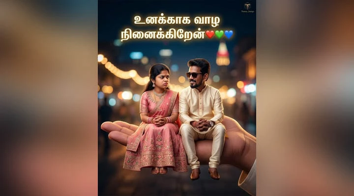 AI Photo Prompt for Tamil Couples